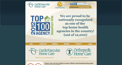 Desktop Screenshot of cardiachomecare.com
